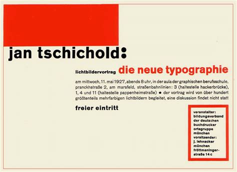 jan tschichold typefaces meaning
