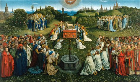 Jan Van Eyck Adoration Of The Lamb
