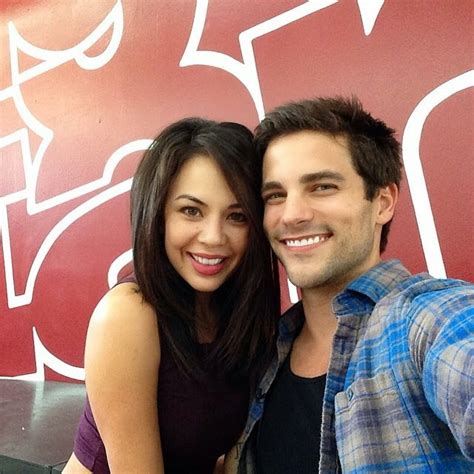 Janel Parrish And Brant Daugherty