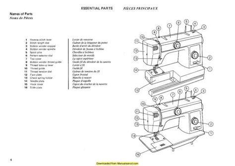 janome 110 sewing machine manual
