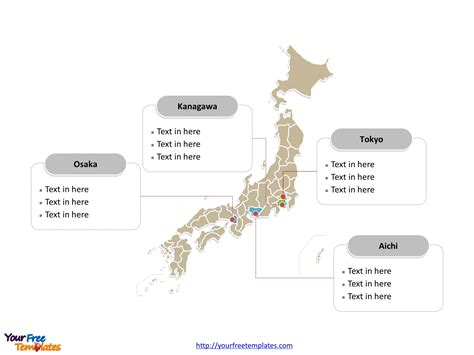 Japan Map For Powerpoint Administrative Districts Capitals Printable Map Of Japan For Students - Printable Map Of Japan For Students