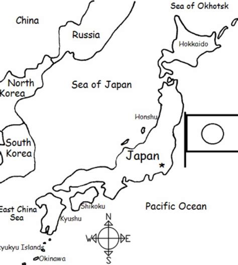 Japan Map Quiz Printable Worksheet Printable Map Of Japan For Students - Printable Map Of Japan For Students