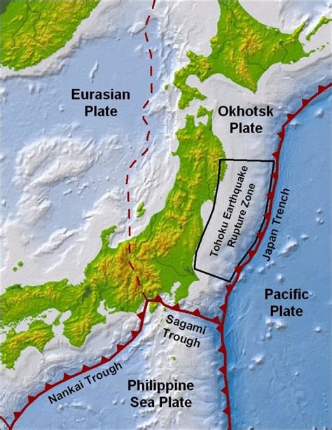 Japan Plate Boundary
