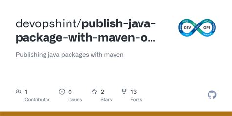 java - Publish Maven project to Github Package - Stack Overflow