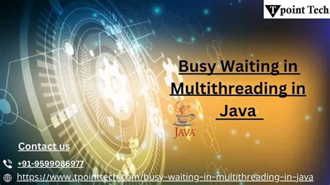 java avoid busy waiting