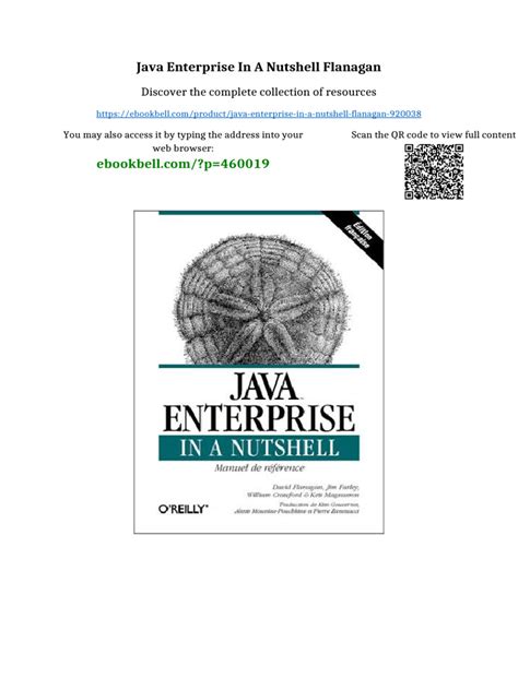 Java Enterprise In A Nutshell In A Nutshell Oreilly