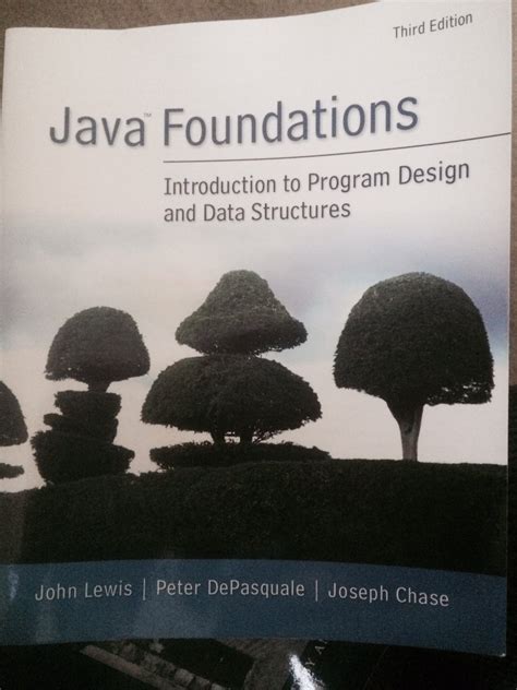 Java Foundations Lewis 3rd Edition Cgymw