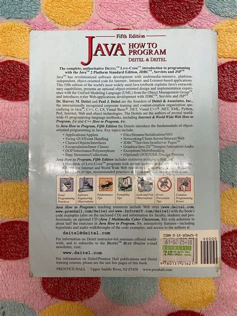 Java How To Program 5th Edition