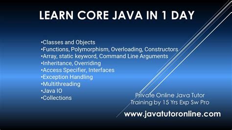 Java: Learn Java In One Day And Learn It Well