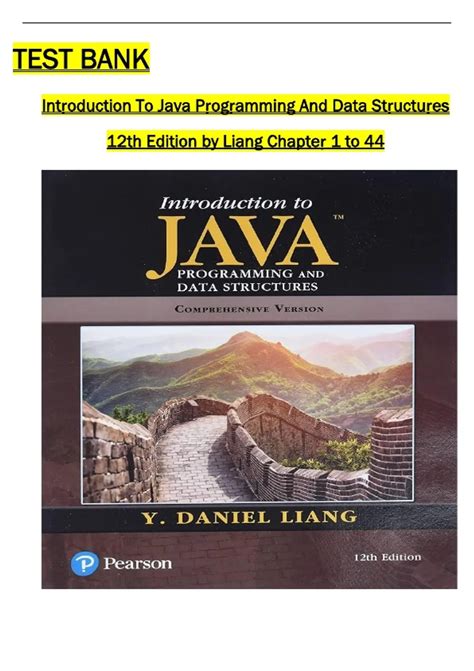 Java Programming Liang Answers