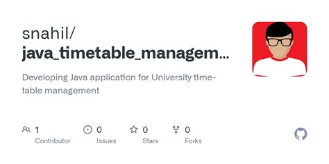 Java Time Table Management System Project Report