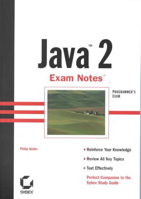 Download Java 2 Exam Notes Programmer Apos S Exam Book Pdf 