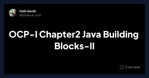 Read Online Java Chapter2 Basic Building Blocks Exercise Answers 
