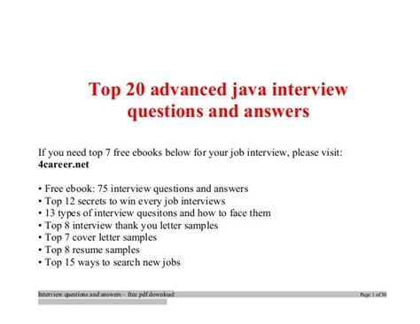 Download Java Interview Notes 700 Java Interview Questions Answered 