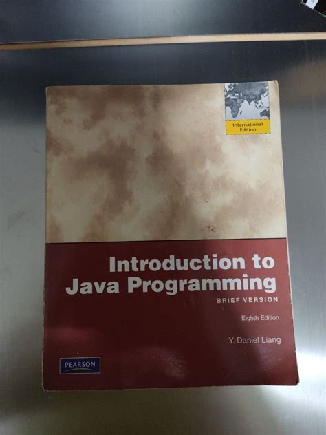 Read Java Programming Daniel Liang 8Th Edition 