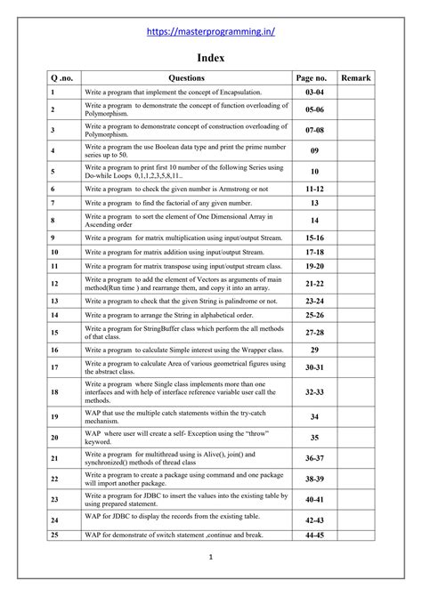 Download Java Programming Exercises With Solutions 