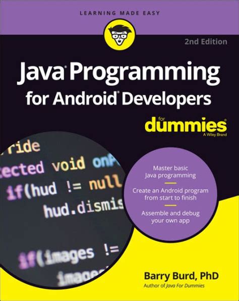 Full Download Java Programming For Android Developers For Dummies 2Nd Edition For Dummies Computers 