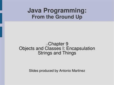 Read Online Java Programming From The Ground Up Solutions 
