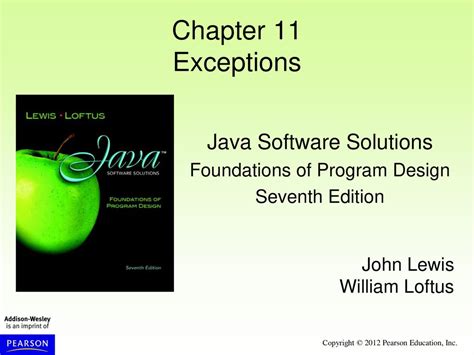 Read Online Java Software Solutions Foundations Of Program Design 7Th Edition 