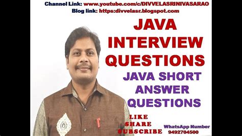 Read Java Viva Questions And Answers 