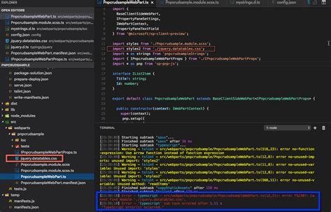 javascript How do I import an external css into a typescript project