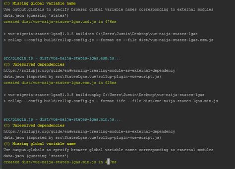 javascript Unresolved dependencies rollup Stack Overflow