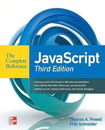 javascript the complete reference 3rd edition