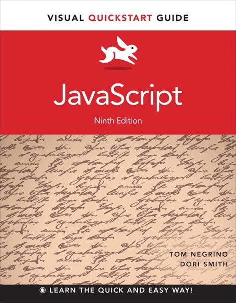 Javascript Visual Quickstart Guide 9th Edition Visual Quickstart Guides