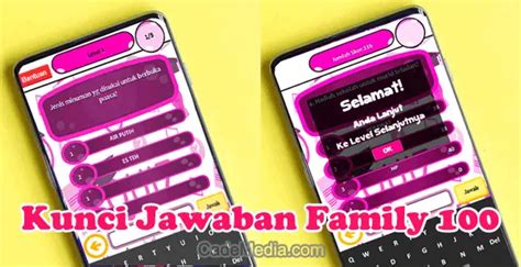 JAWABAN FAMILY 100 🦤 Kuis Survey Family 100 APK untuk Unduhan Android