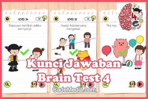 JAWABAN BRAIN TEST - Review Brain Test All-Star: IQ Boost, Level Up Kecerdasan dengan