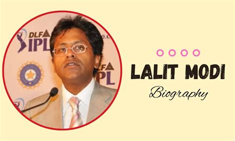 jayati lalit modi biography