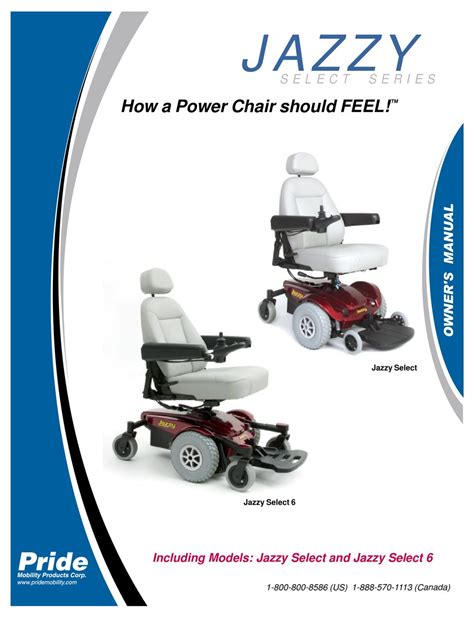 jazzy select gt manual