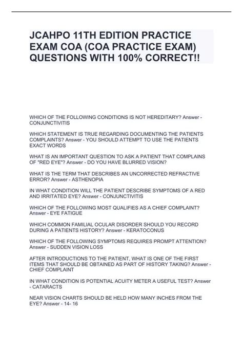 jcahpo peri biography sample