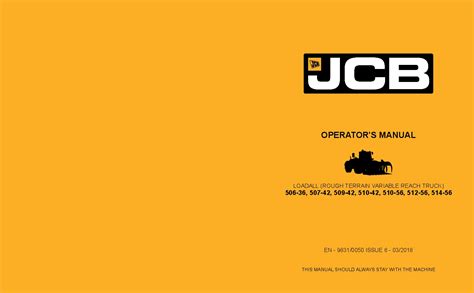 Jcb 506b Manual