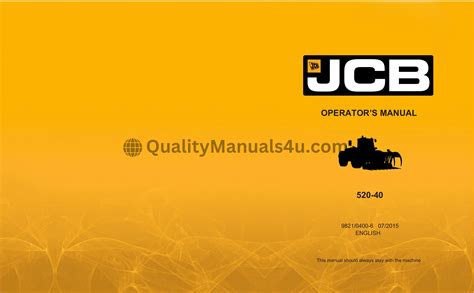 Jcb 520 Operator Manual