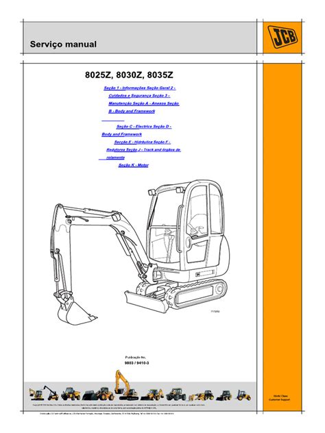 jcb 8030 manual