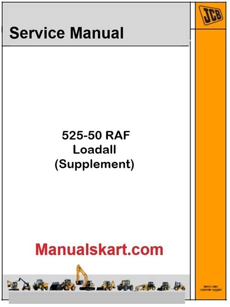 jcb loadall service manual 525