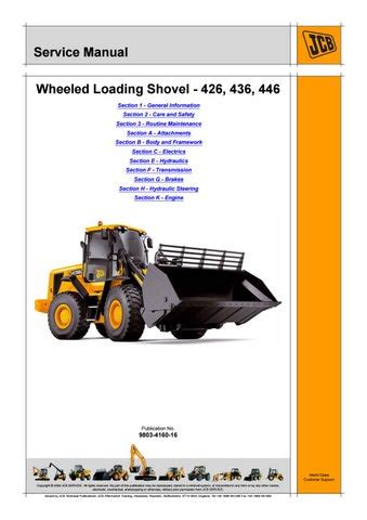 Full Download Jcb 436 Zx Service Manual Wheel Loader Dawnb 