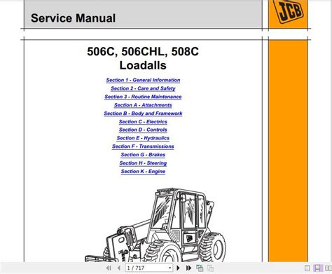Download Jcb 508C Parts Manual 
