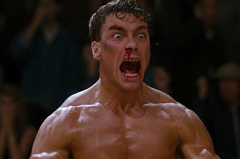 Jean Claude Van Damme Bloodsport Scream