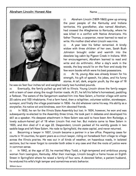 jed sura biography of abraham lincoln