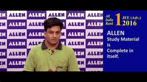 Jee Advanced 2016 Topper