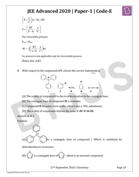 Jee Advanced Question Paper With Solutions Pdf