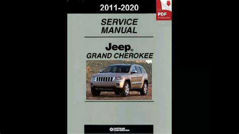 Read Online Jeep Grand Cherokee Technical Manual 