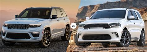 Clash of the Titans: Jeep Grand Cherokee vs Dodge Durango Specs Showdown