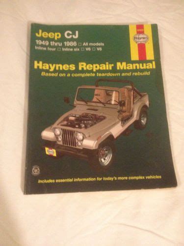 Read Online Jeep Users Guide 1986 
