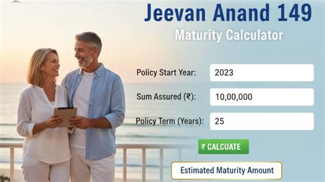 Jeevan Anand Calculator