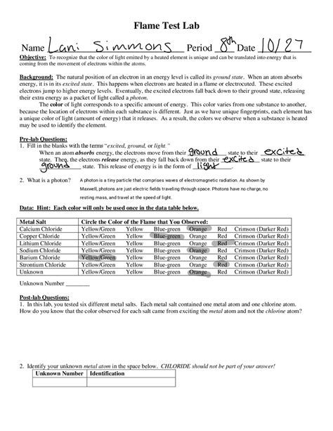 Jefferson Lab Answer Key Chemistry