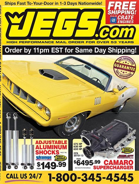 Jegs Catalog Request
