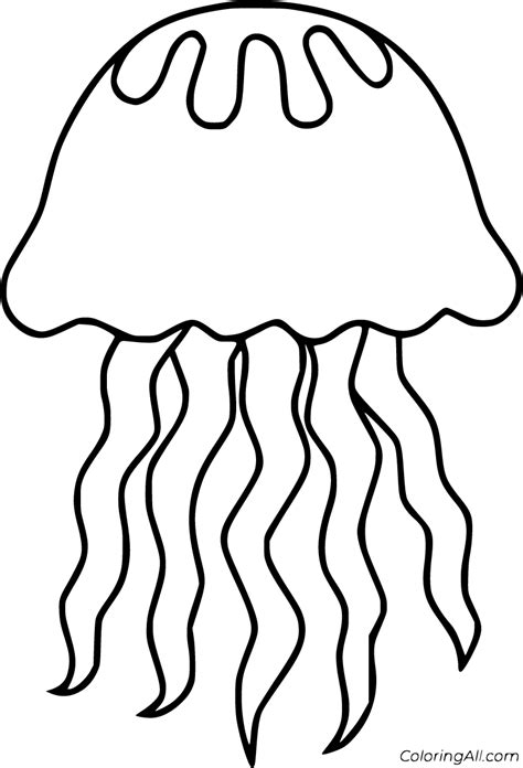 Jellyfish Coloring Pages Free Coloring Pages Jelly Fish Coloring Sheet - Jelly Fish Coloring Sheet